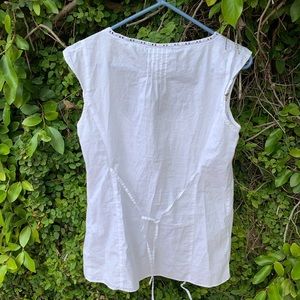 LOFT Tops - White Vintage Blouse LOFT Tops - White Vintage Blouse
